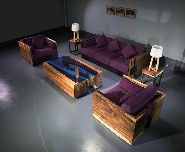 创新家具品牌：时尚木制工艺艺术沙发