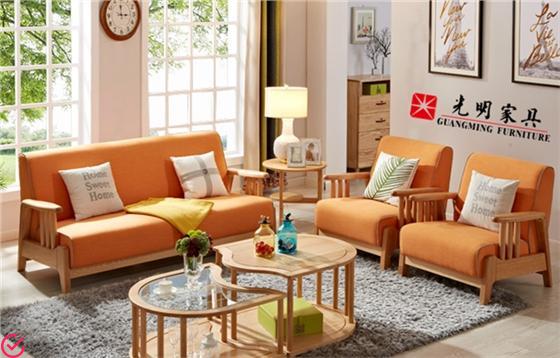 高效健康：鲜橙惬意木质家具让您尽情享受快乐生活