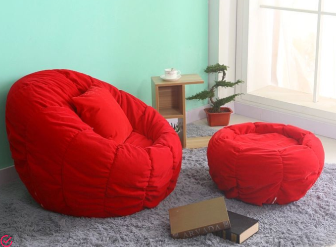 欢乐笑口乐园：创意木制懒人沙发