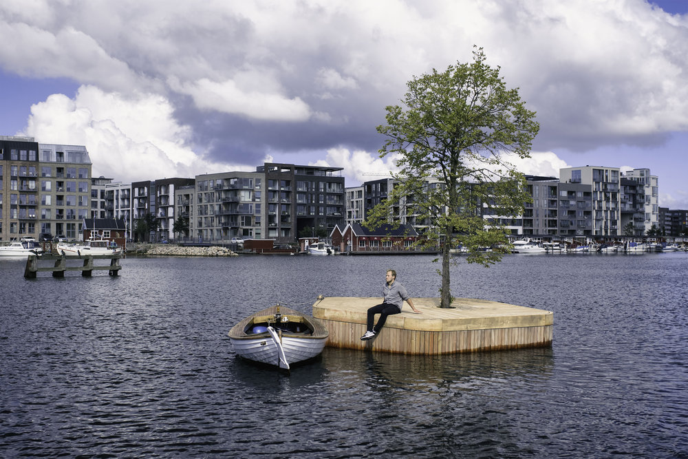 设计师在哥本哈根设计了一座迷你浮岛 CPH-Ø1