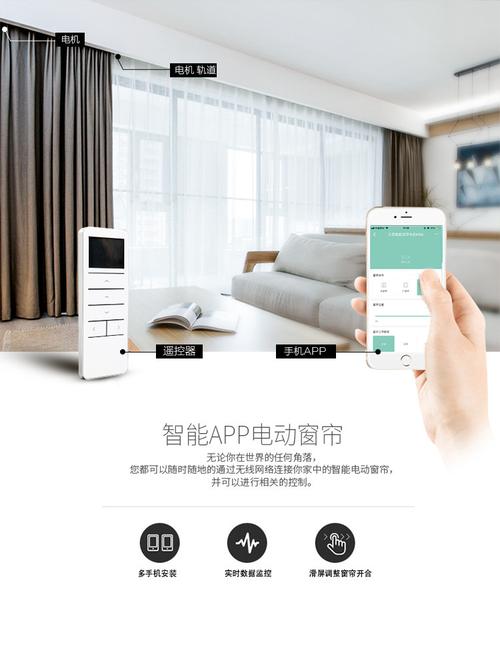 智能语音控制电动窗帘