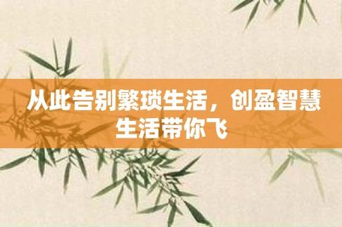从此告别麻烦，享受智能生活
