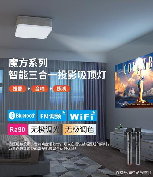智能居家必备——智能投影灯