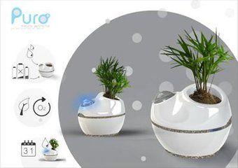智能居家产品——智能家居垃圾分类花盆