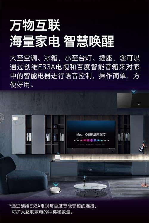 智能居家产品-智能声控电视