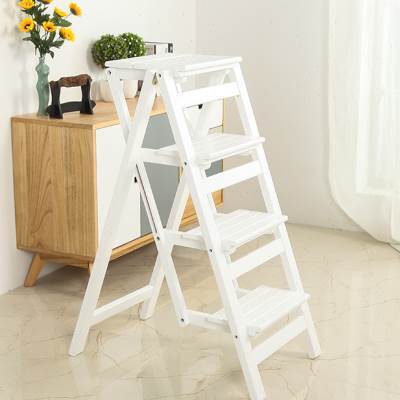 创意家具产品：全能木制折叠梯