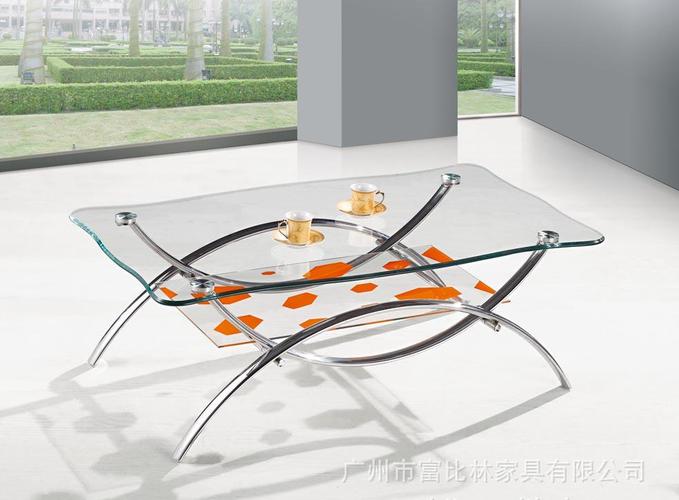 创新家具品牌：时尚螺旋玻璃茶几