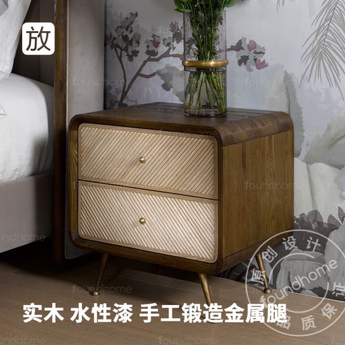 创意家具产品：现代化多功能木制床头柜