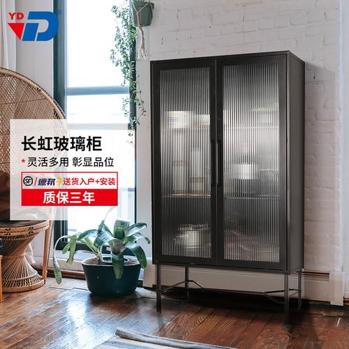 创新品牌产品：磨砂玻璃多功能收纳柜