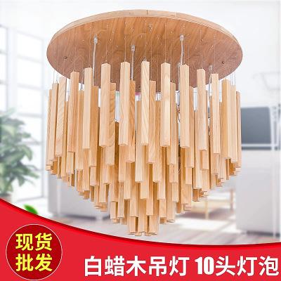 创意家具产品：木艺流苏吊灯