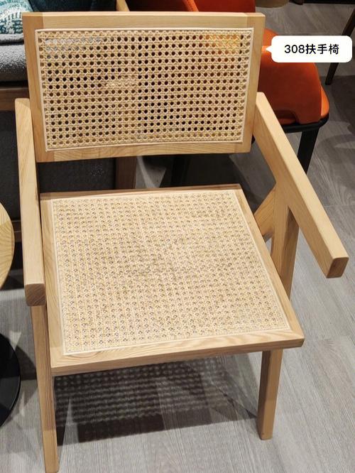 创新家具产品：纯悦天然编织木椅