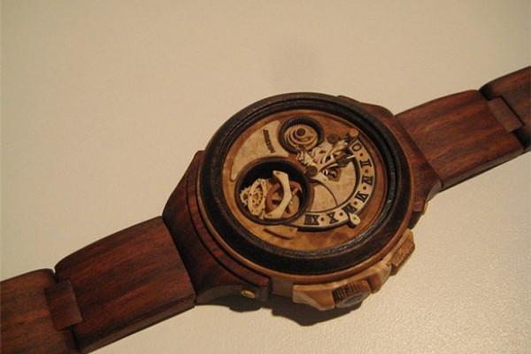 迷人的手工艺品——木制手表