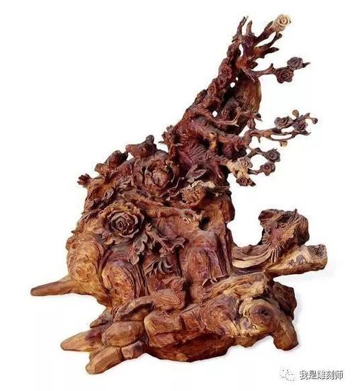 美丽流光传奇：木雕艺术品