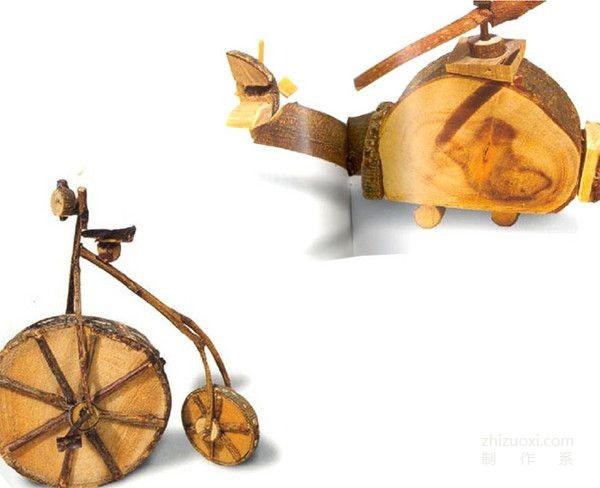 魅力乡村：手工木制艺术品