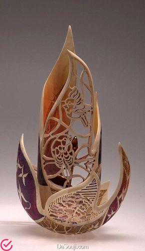 迷人的木制手工艺品：将自然之美展现在细节之中
