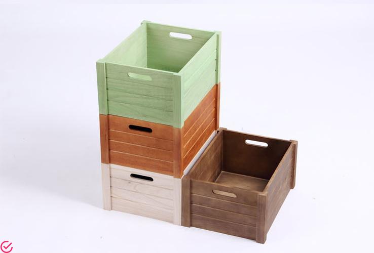 快乐居家：创意木制储物箱