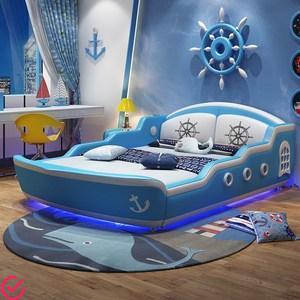 创意儿童床-快乐梦想船