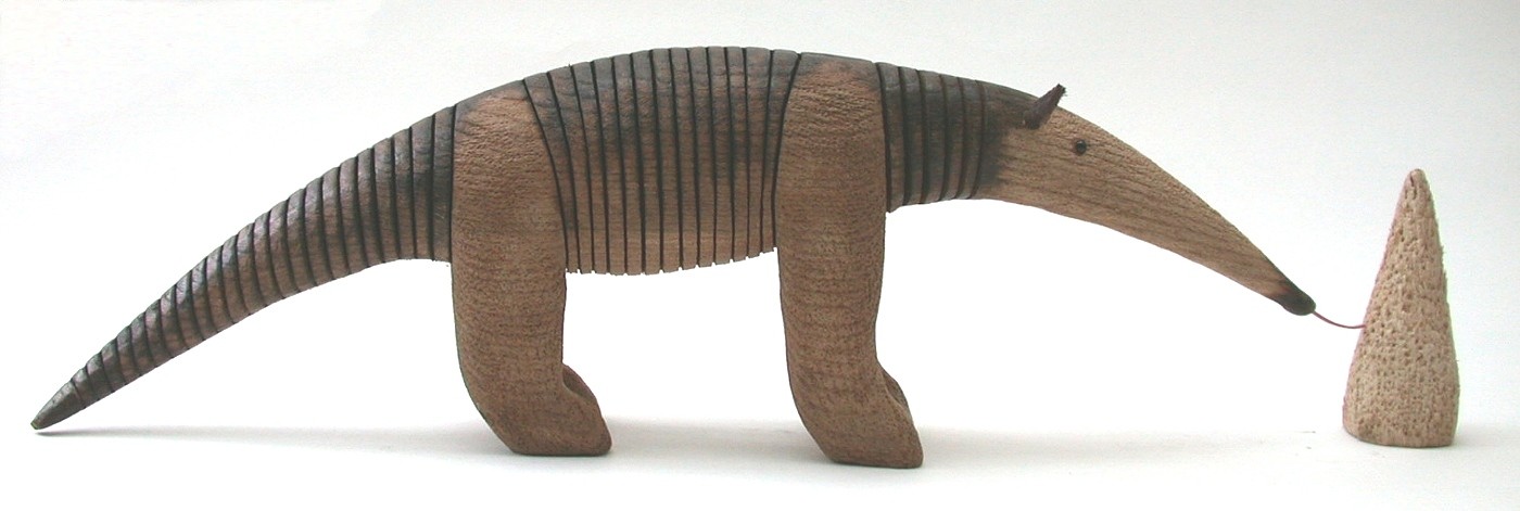 玩具设计师Jeff Soan将废弃木头做成有趣的小动物